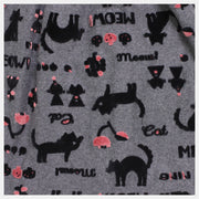 【130cm~140cm】ワンピース|ベロアCAT|ninoオリジナル猫柄