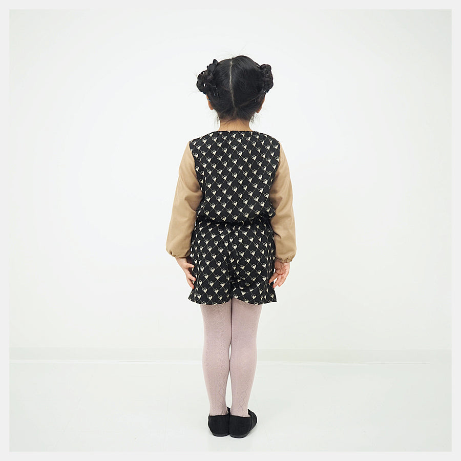 【130cm~150cm】プルオーバー| ハートアーガイル