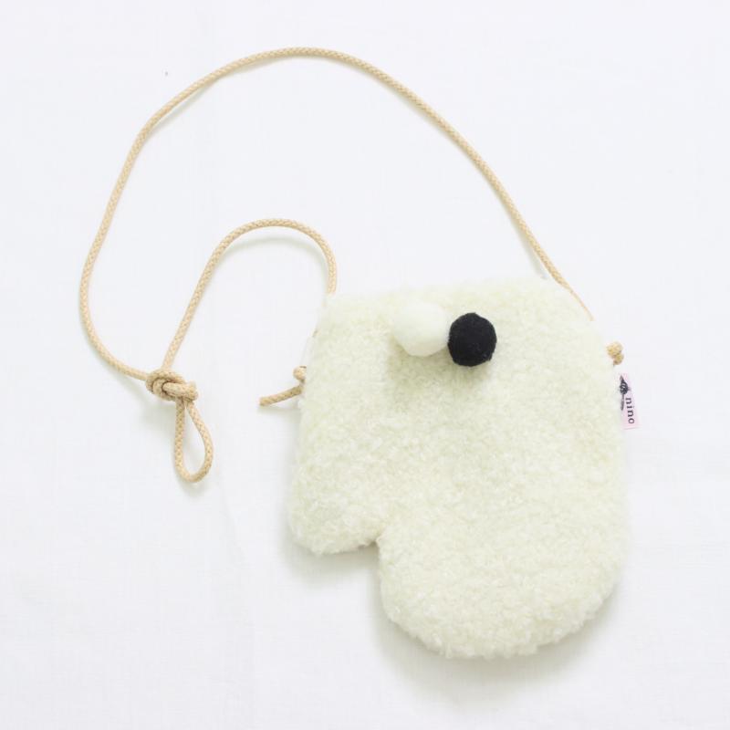 ポシェット ボア ミトン