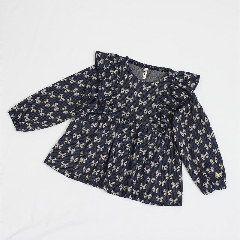 リボンジャガードプルオーバー