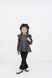 リボンジャガードプルオーバー