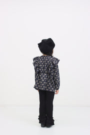 リボンジャガードプルオーバー