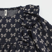 リボンジャガードプルオーバー