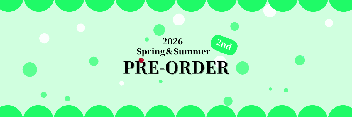 2026SS先行予約販売第2弾