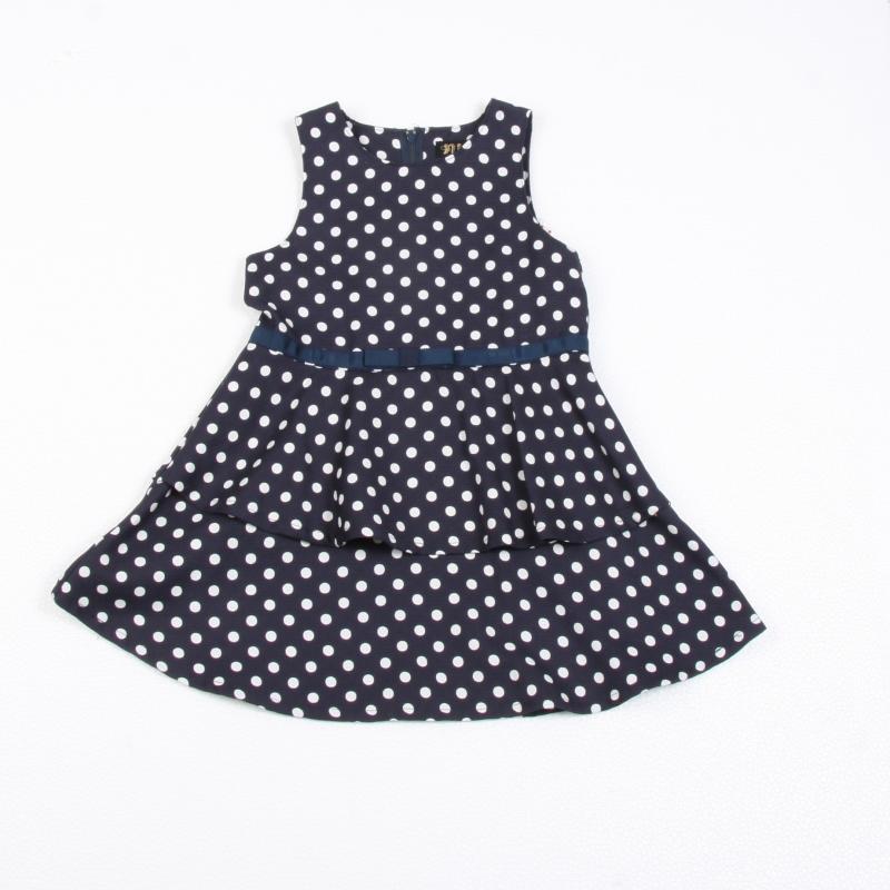 ドットペプラムワンピース