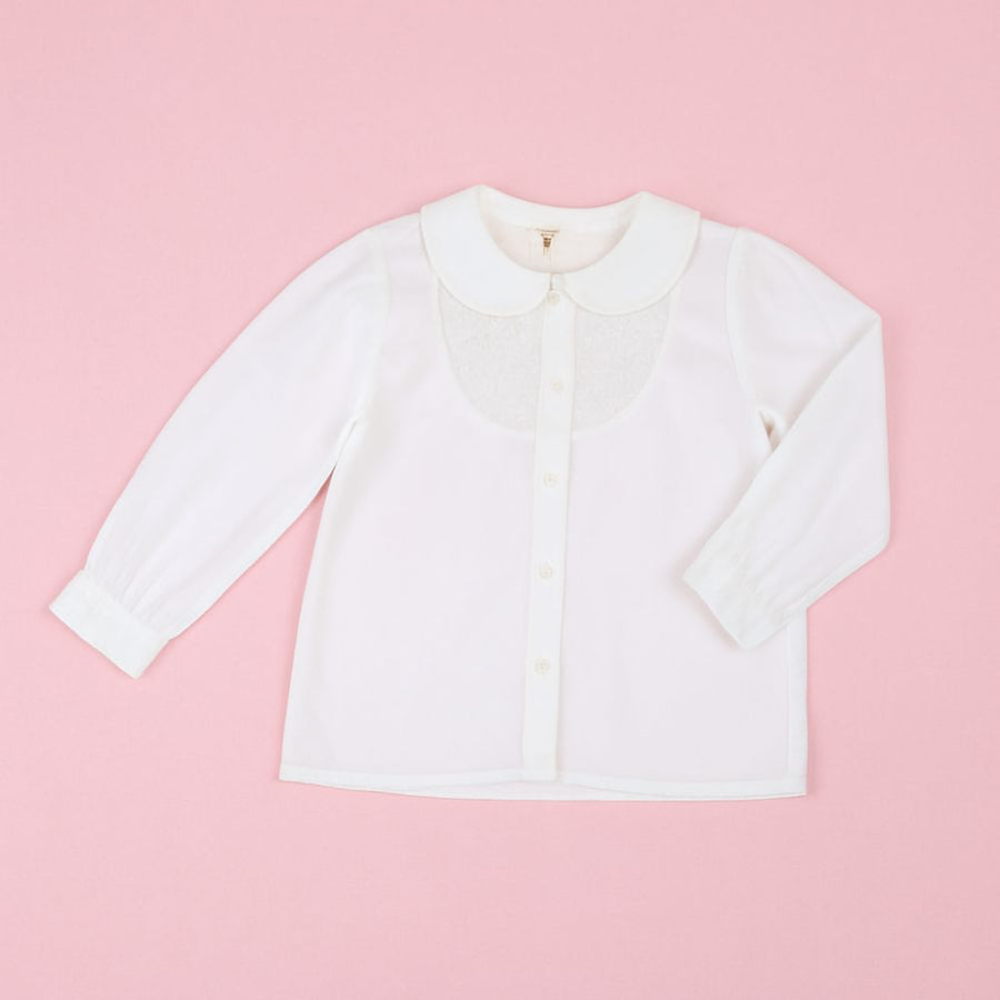 ヨークレース ブラウス