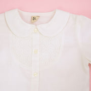 ヨークレース ブラウス