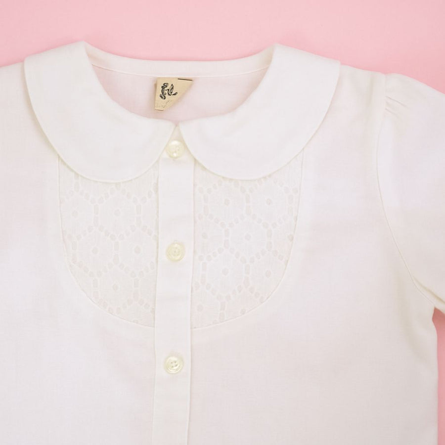 ヨークレース ブラウス