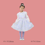 レース衿ブラウス 衿刺繍