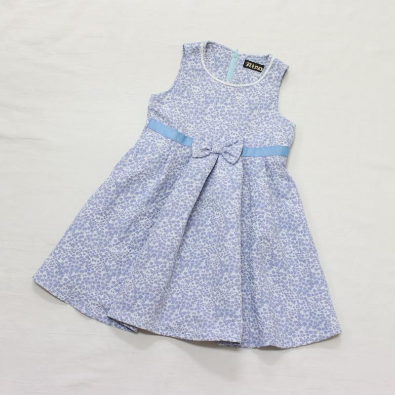 ブティックフラワージャガードワンピース