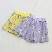 はなねこプリントショートパンツ