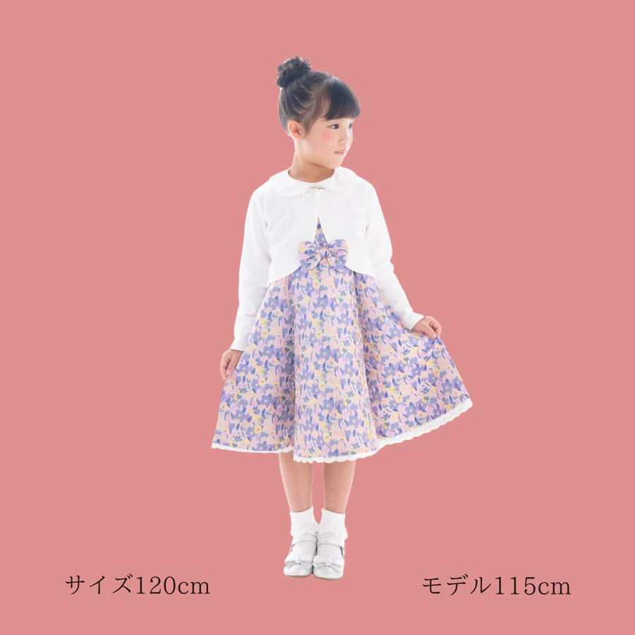 レース衿ブラウス 衿刺繍