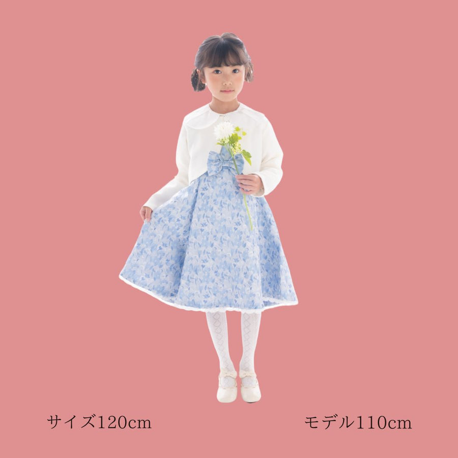 フラワーガーデンジャガード ワンピース