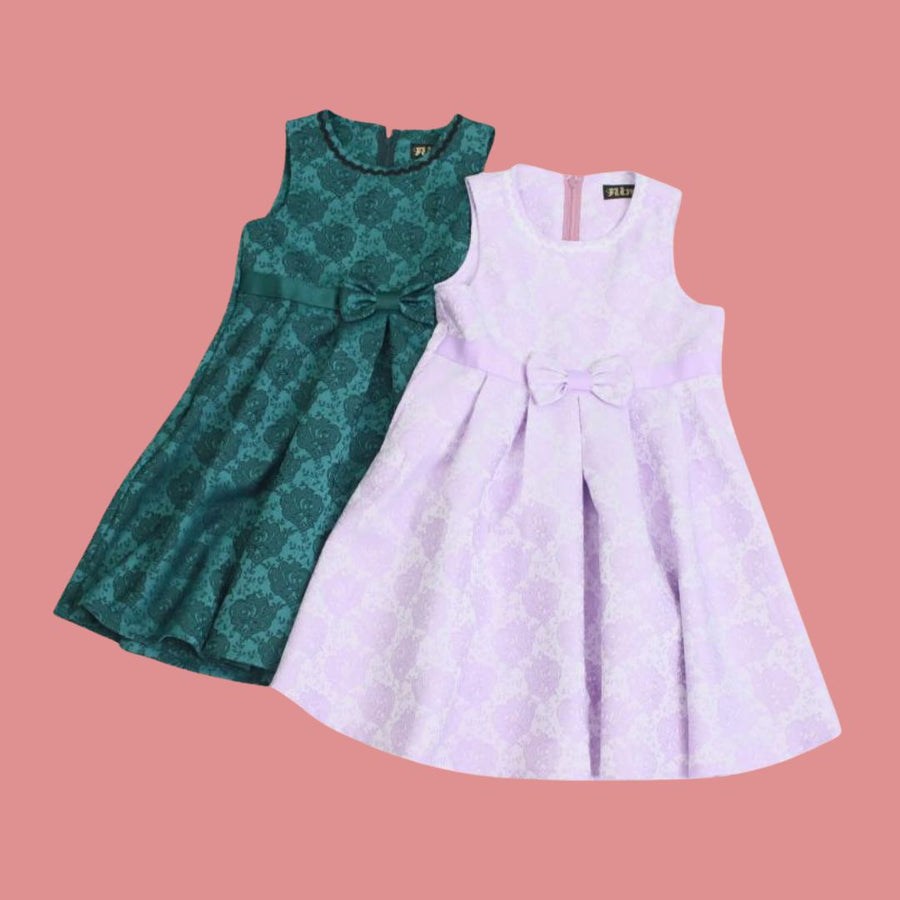 ローズフラワージャガード ワンピース