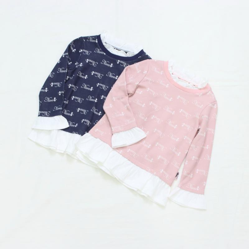 オリジナルロゴジャガードロングTシャツ