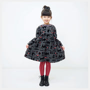 Dress | Velvet CAT | nino original cat pattern