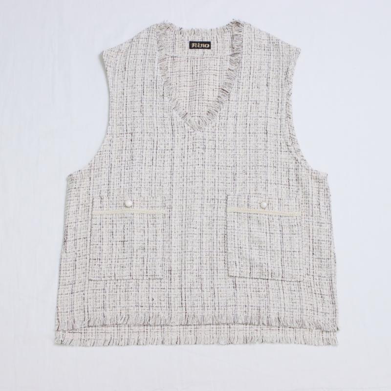 Adult Vest Shiny Tweed