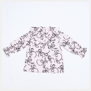 Blouse | Ribbon print