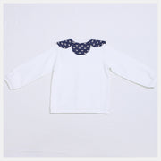 5 cut and sew blouses | Mini ribbon print