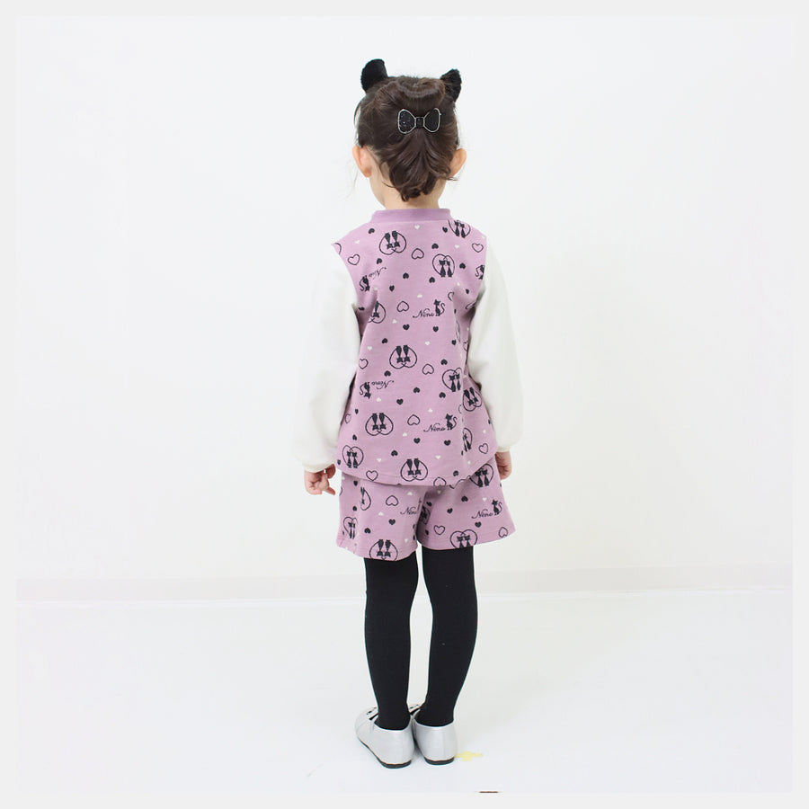 Pullover | Heart CAT Jacquard