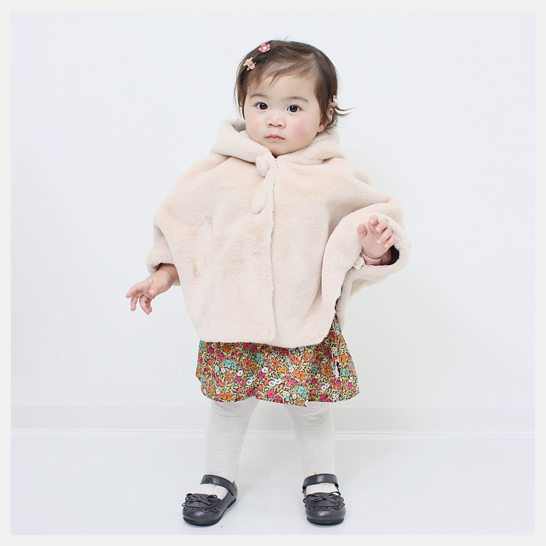 ベビー・猫耳マント｜ファー – nino（ニノ）公式オンラインショップ