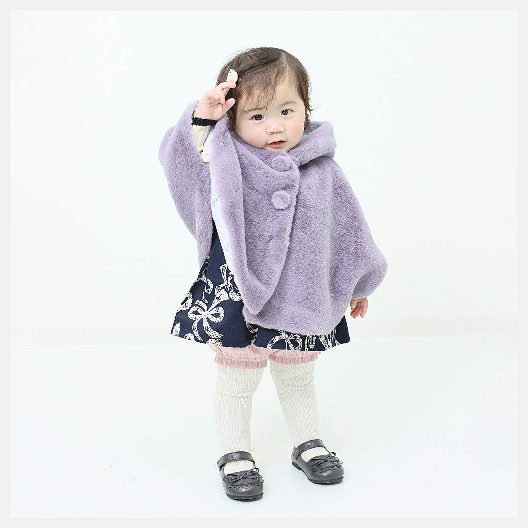 ベビー・猫耳マント｜ファー – nino（ニノ）公式オンラインショップ
