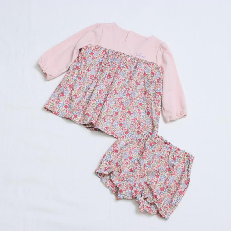 Baby Suit | Mini Flower Print