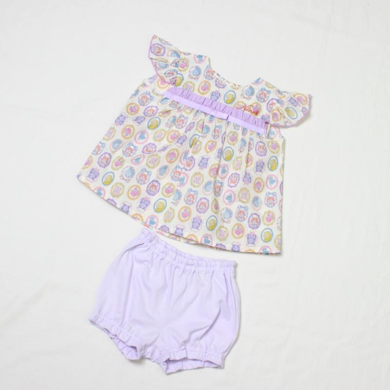 ベビースーツフレームCATプリント