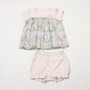 SWEETプリントベビースーツ