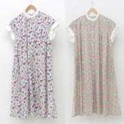 フラワープリント/大人ワンピース