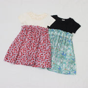 【ストロベリープリント＆フラワープリント】ワンピース