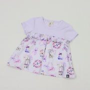 ラベンダーねこオリジナルプリントTシャツ