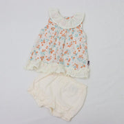 オレンジベリープリント　Babyスーツ