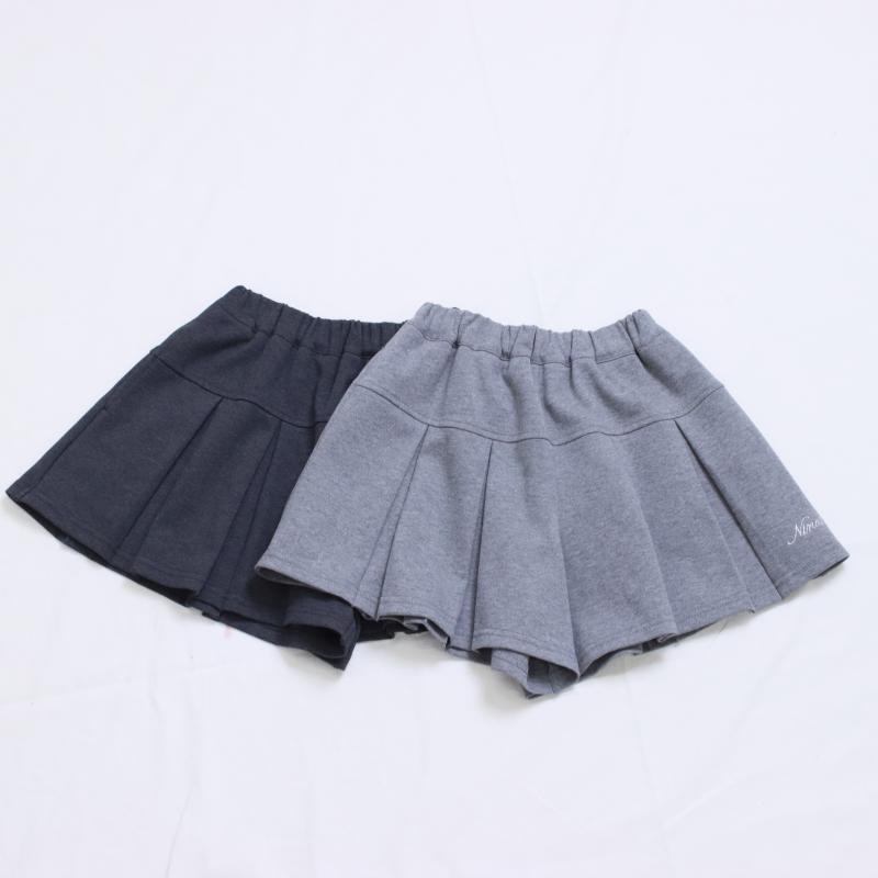 ボックスプリーツ　キュロットパンツ☆