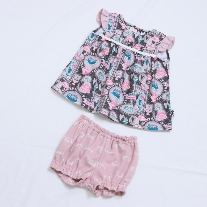 スイーツプリント　Babyスーツ