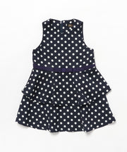 ドットペプラムワンピース