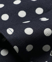 ドットペプラムワンピース