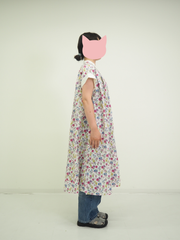 フラワープリント/大人ワンピース