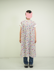 フラワープリント/大人ワンピース