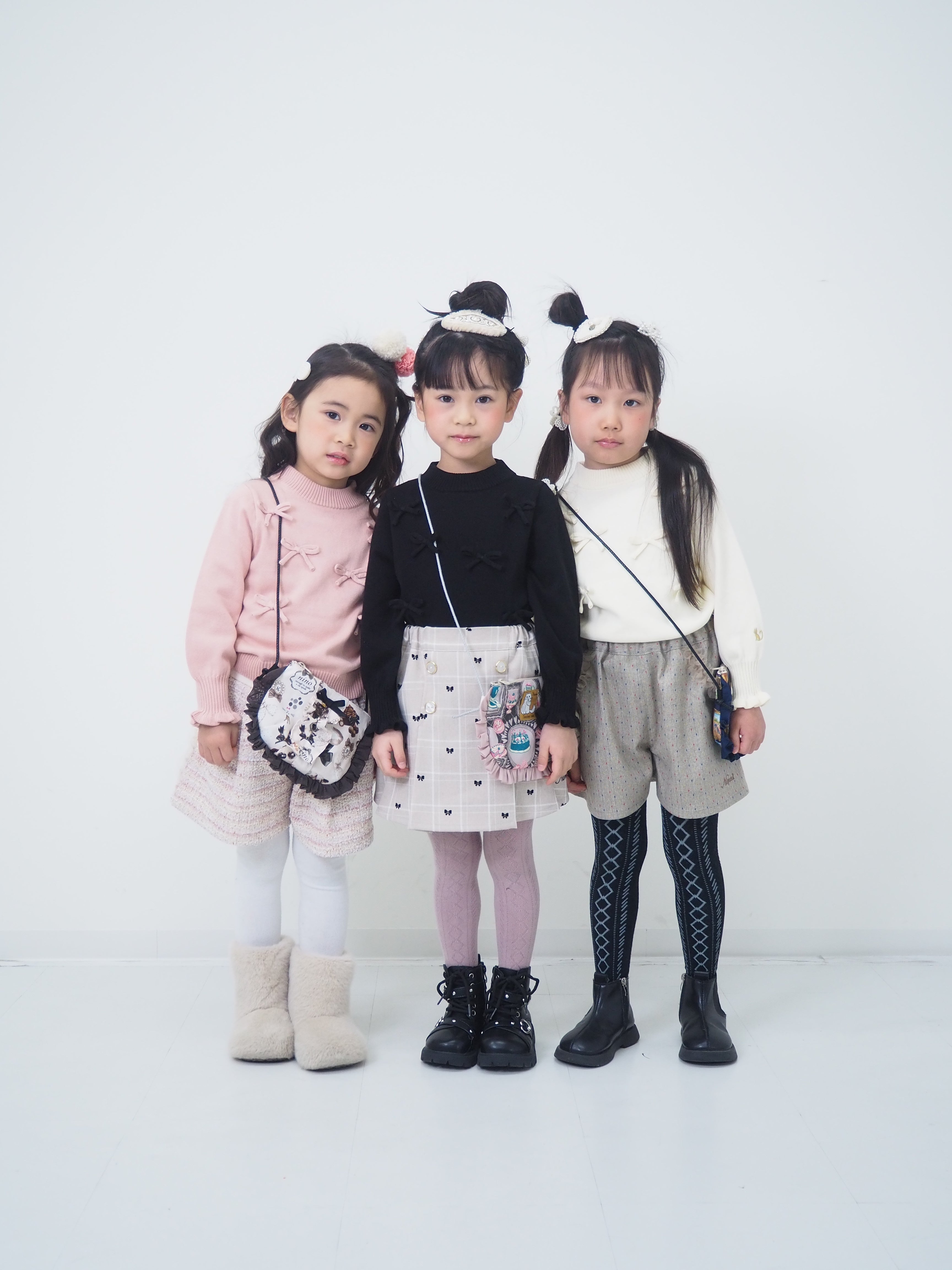 リボン付き　クルーニット☆