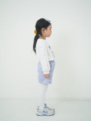 ポコポコボーダージャガード　ショートパンツ