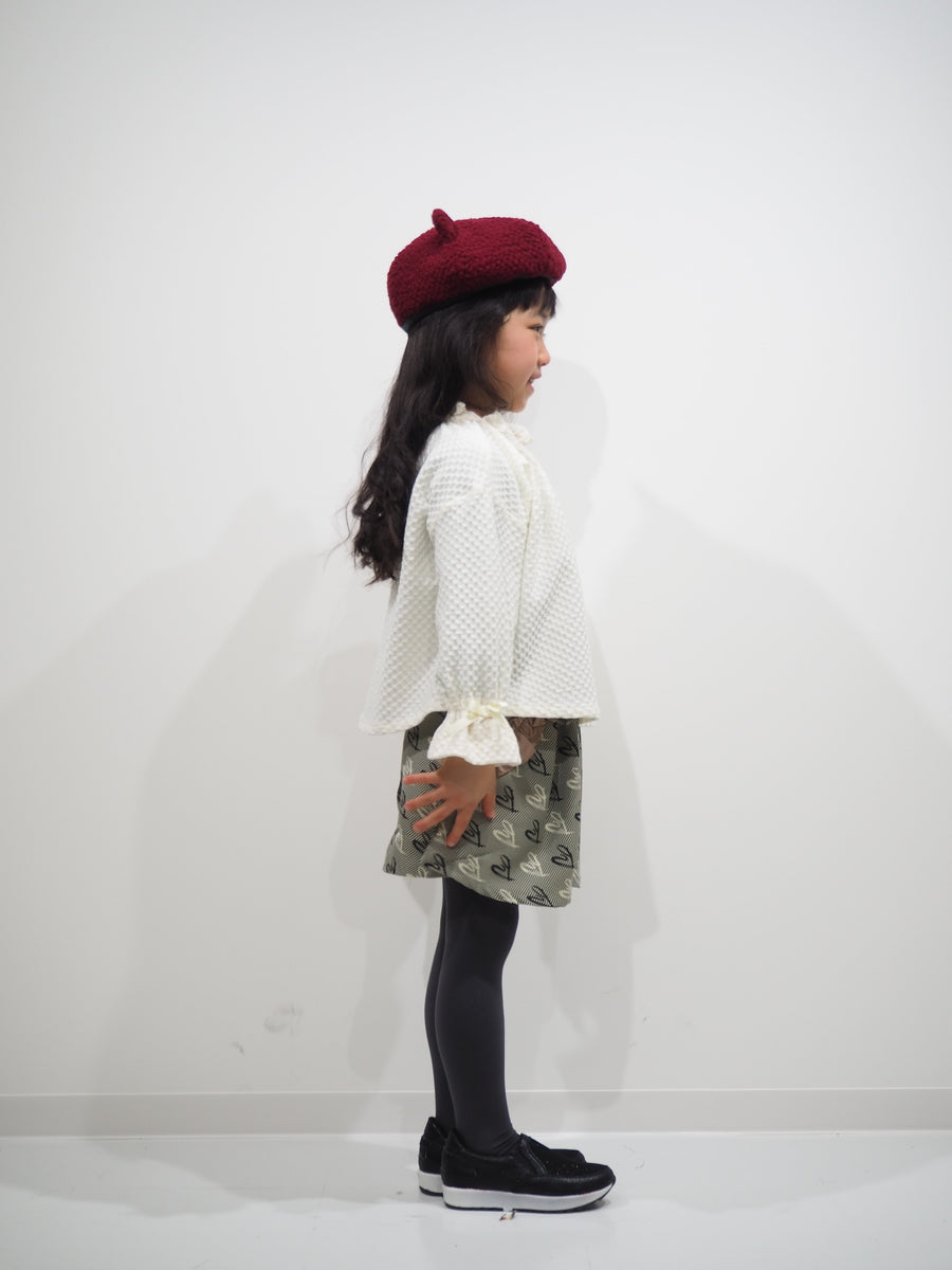 ななめハートジャガードショートパンツ