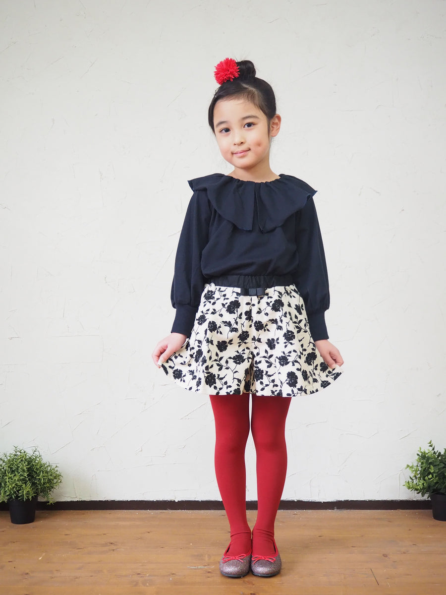 [90cm~120cm] Pullover | Big ruffle collar