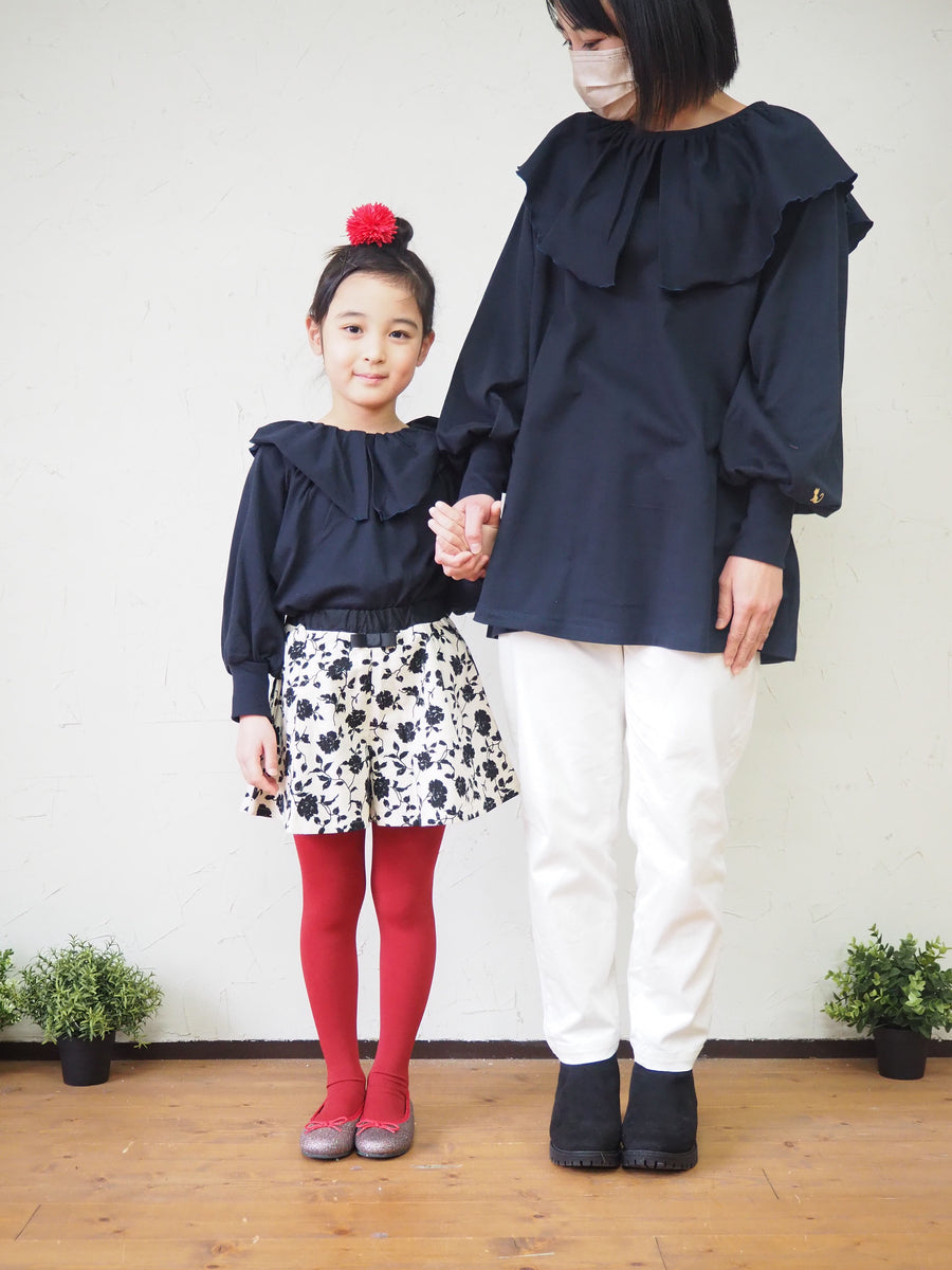 [90cm~120cm] Pullover | Big ruffle collar