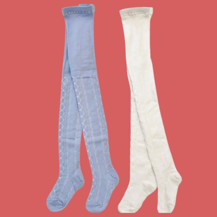 【85cm~125cm】ninoオリジナル・ジャガードタイツ｜フォーマル