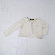 リボンボレロジャケット（コットンポンチ）