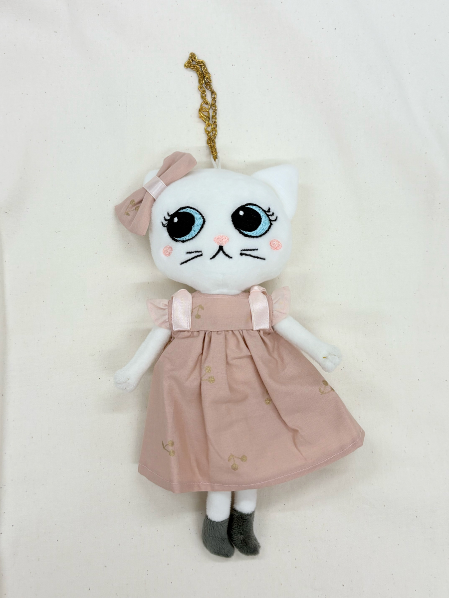 Baby pink cherry dress