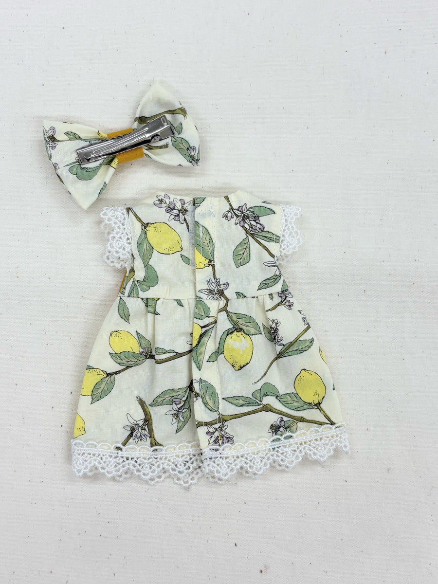 Refreshing lemon dress