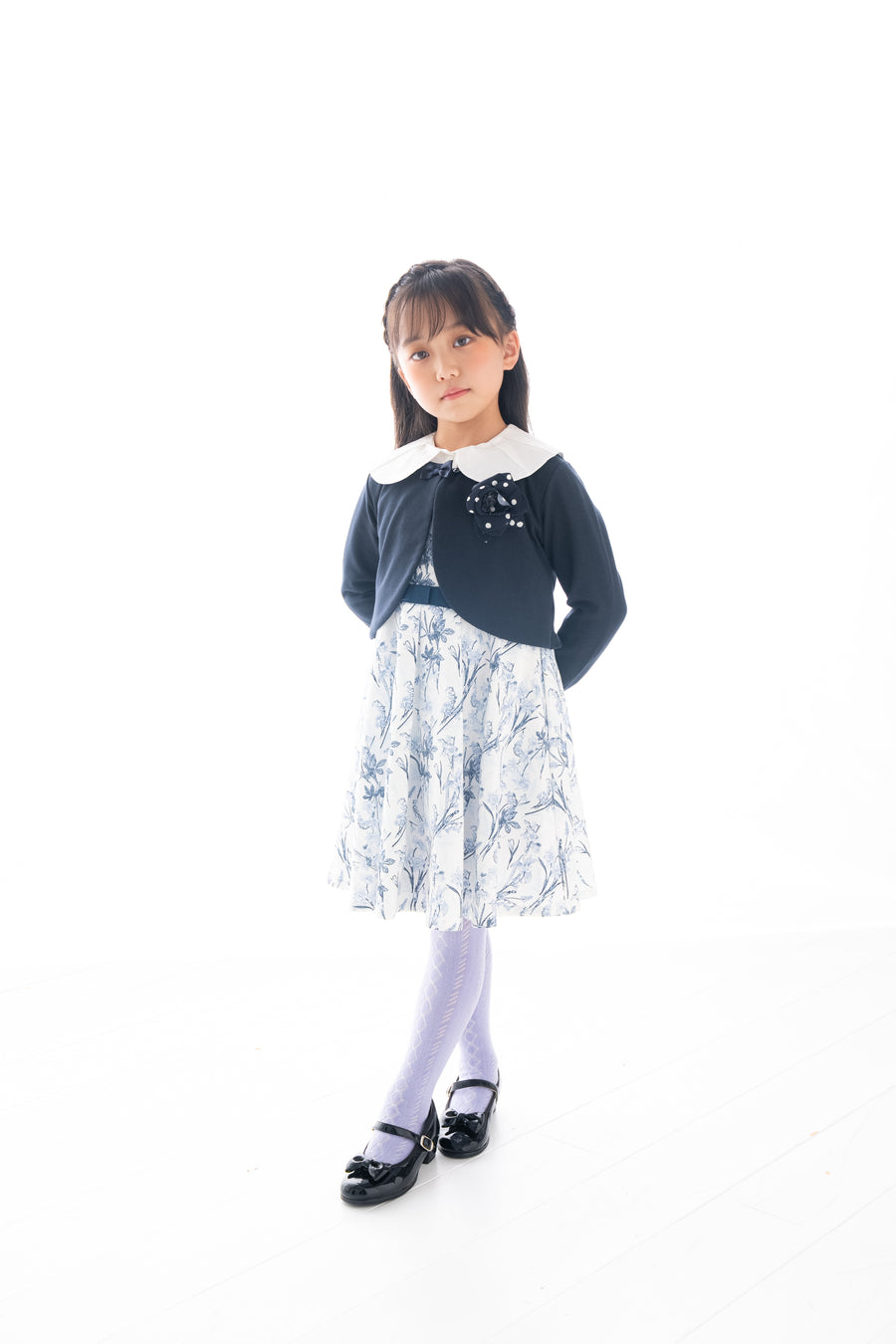 ボタニカルプリントワンピース（オケージョンセットA）