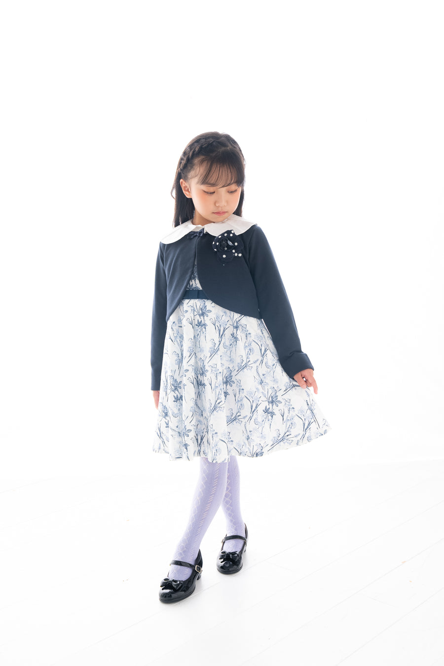 ボタニカルプリントワンピース（オケージョンセットA）